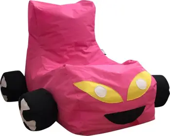 Qese ulëse për fëmijë, formë veture, ngjyrë rozë, Atelier del Sofa