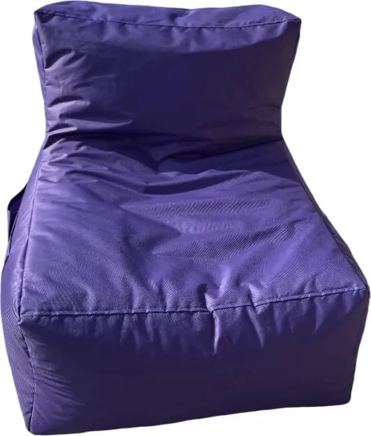 Sedilje bean bag XXL, ngjyrë e purpurt - 1