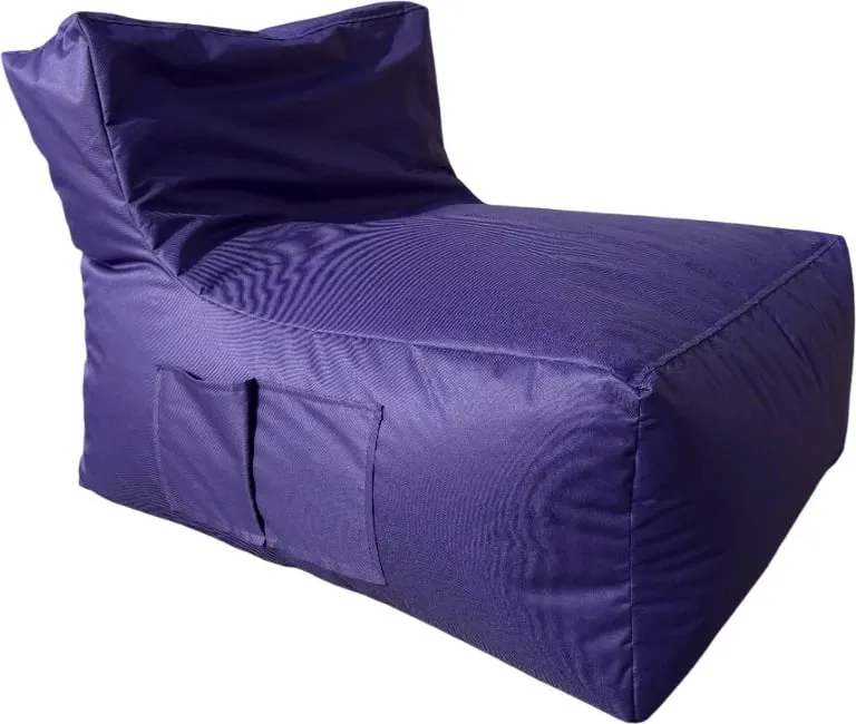 Sedilje bean bag XXL, ngjyrë e purpurt - 3