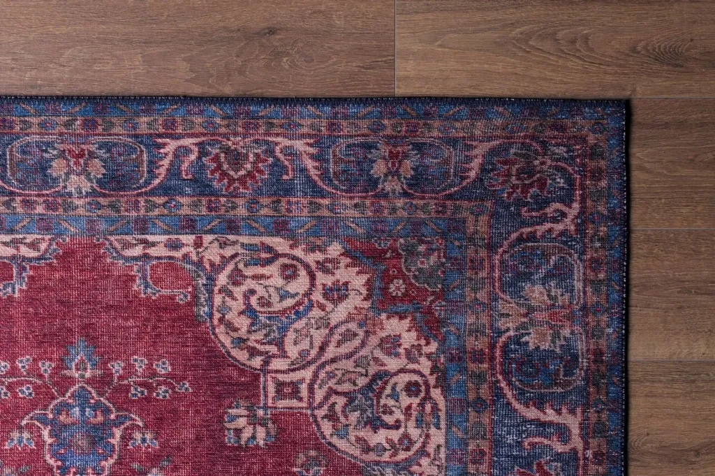 Qilim (210 x 310) Conceptum Hypnose, Blues Chenille - Rustic AL 88 - 4