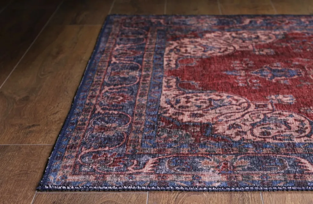 Qilim (210 x 310) Conceptum Hypnose, Blues Chenille - Rustic AL 88 - 7