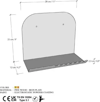 Raft Muri Short Pouch, zezë