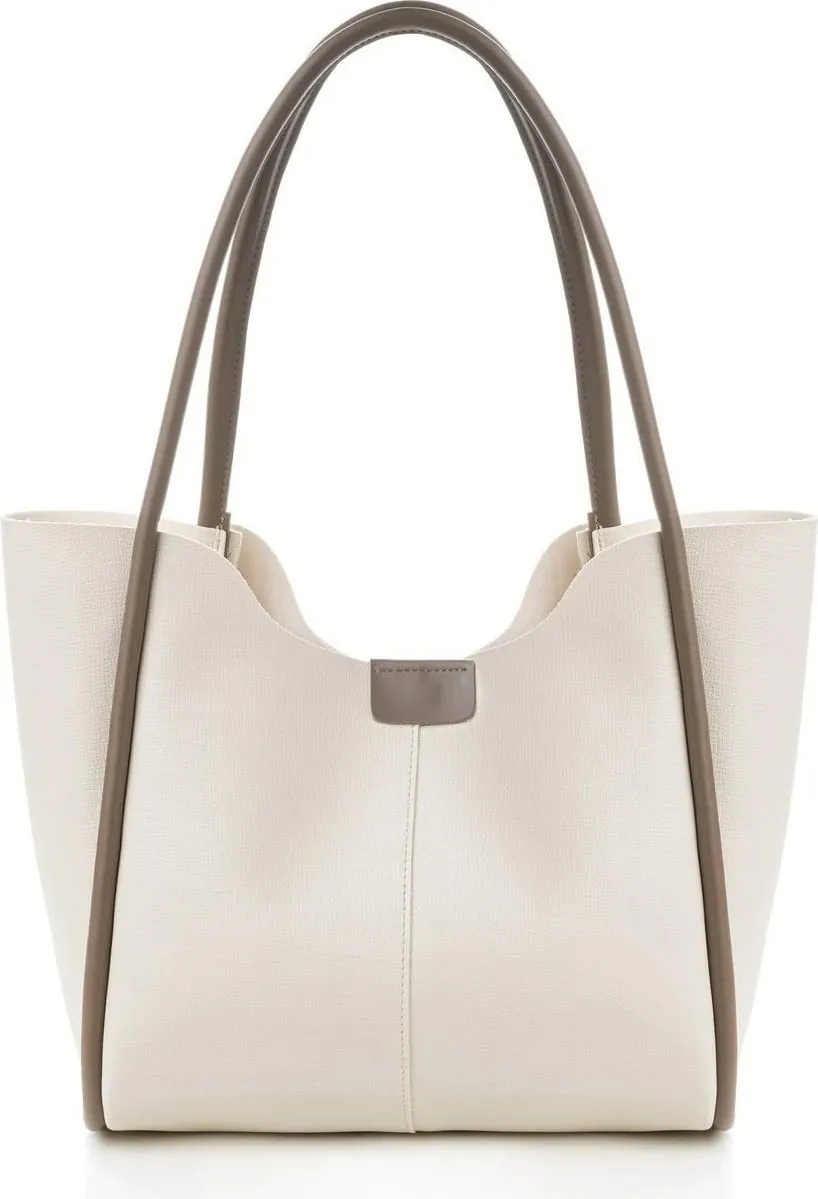 Çantë tote Lucky Bees, krem - 1