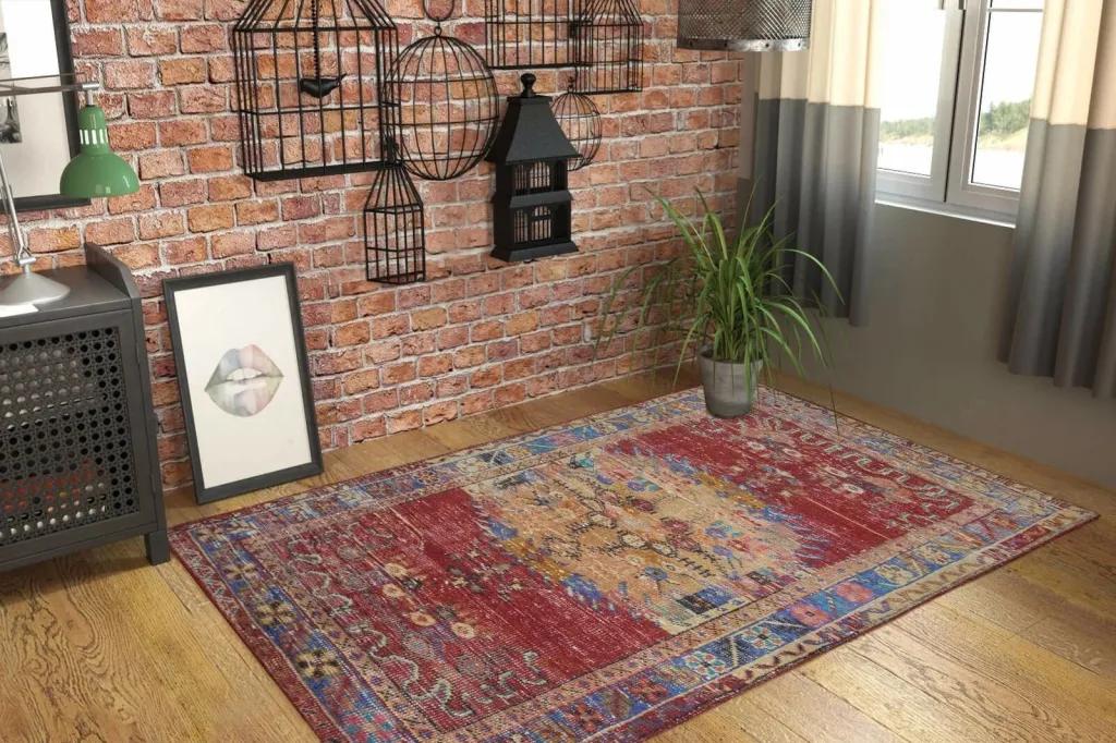 Qilim Conceptum Hypnose, Soul Chenille, ngjyrë e kuqe, 210x310 cm - 2