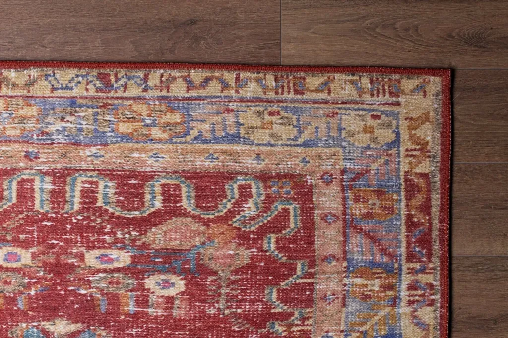 Qilim Conceptum Hypnose, Soul Chenille, ngjyrë e kuqe, 210x310 cm - 4