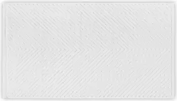 Peshqir duarësh Mijölnir, model chevron, i bardhë