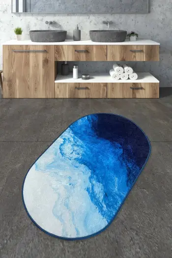 Tapet për banjo Mijölnir, shumëngjyrësh, 80x100cm