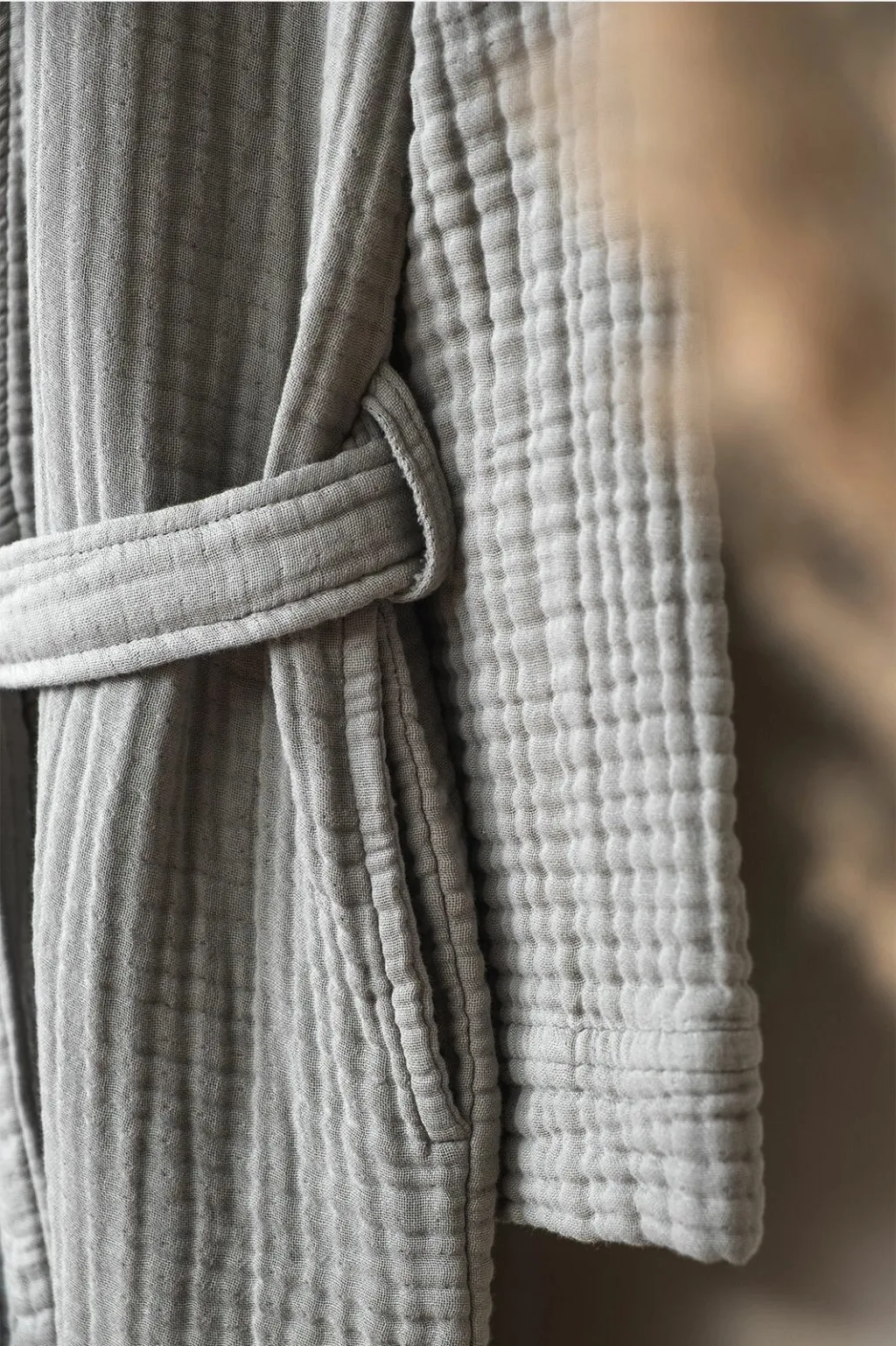 Rrobdeshamber uniseks Mijölnir, kimono, ngjyrë gri - 3
