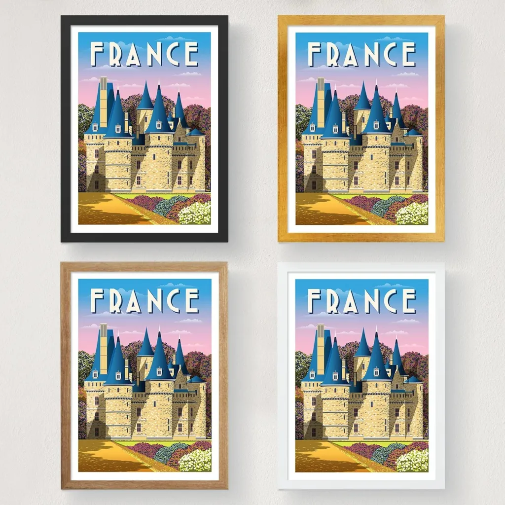 Poster A4 Wallity, Francë - 1971 - 3
