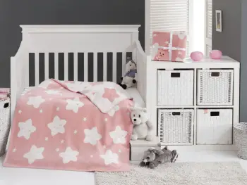 Batanije për bebe, rozë me yje, L'essentiel