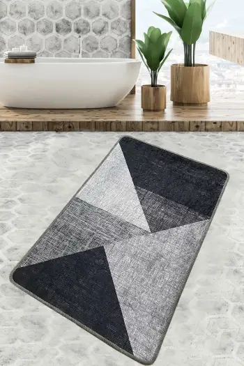 Tapet banje Mijölnir, Phell v2, ngjyrë gri, 70x120cm