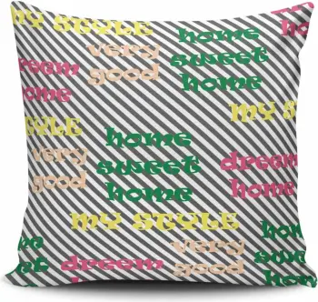Jastëk Aberto Design, NKRLNT-221, shumëngjyrësh, 43x43cm