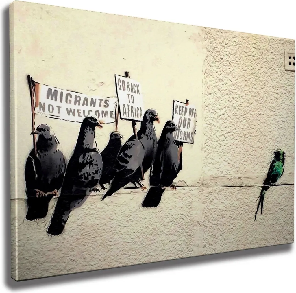 Pikturë dekorative në kanavacë, Wallity WY47, 50x70cm - 1