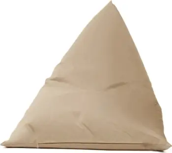 Puf për kopsht, formë piramide, ngjyrë mink, Atelier del Sofa, madhësi e madhe