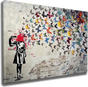 Pikturë dekorative në kanavacë Wallity, WY51, 50x70cm