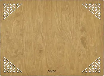 Set nënshkallash druri (6 copë), Hermia, Corpat, ngjyrë mjaltë
