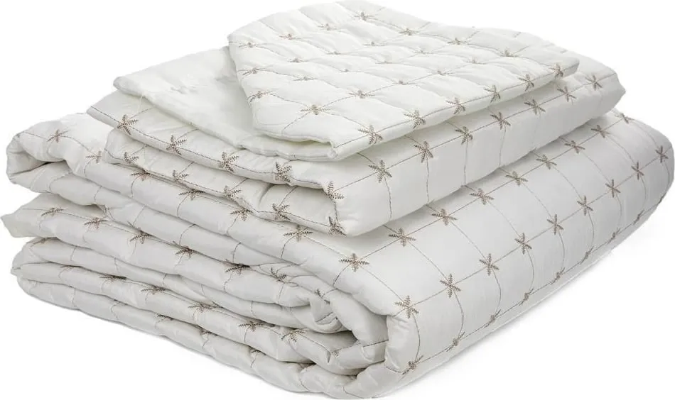 Set mbulesë dysheku dopio L'essentiel, Yıldız, krem - 1