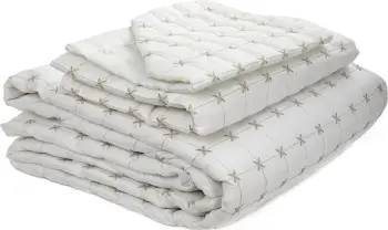 Set mbulesë dysheku dopio L'essentiel, Yıldız, krem