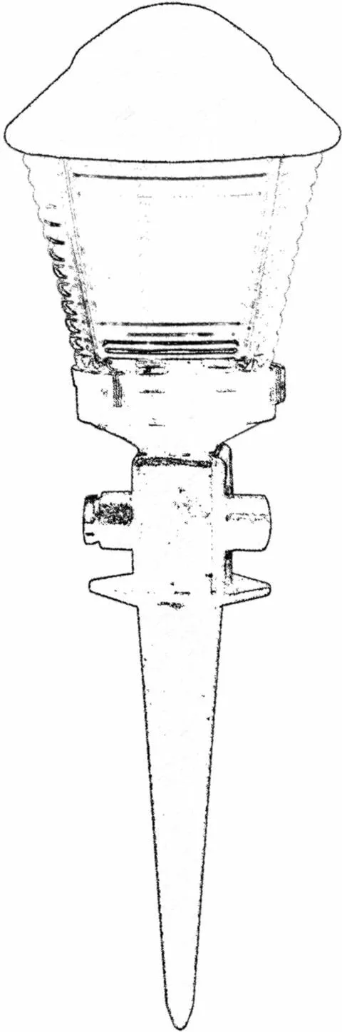 Llambë muri për jashtë, Opviq, BBO-68163-BSY, e zezë - 3