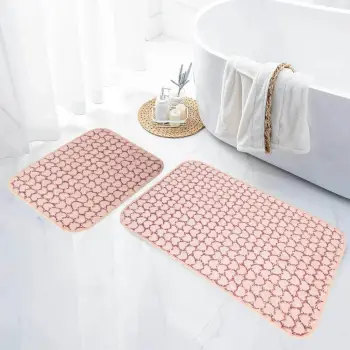 Set tapetash për banjo (2 copë), Mijölnir, Leila Heart, rozë e çelët