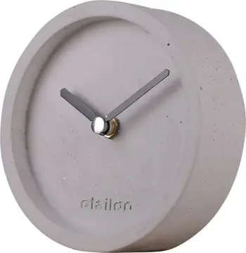 Orë dekorative betoni, ngjyrë gri, Aberto Design, Saat