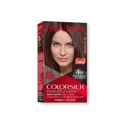 Ngjyrë për flokë Revlon, 27 Rich Deep Brown, 59.1 ml - 1