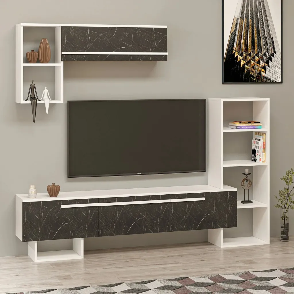 Njësi TV Mega, bardhë, zezë - 2