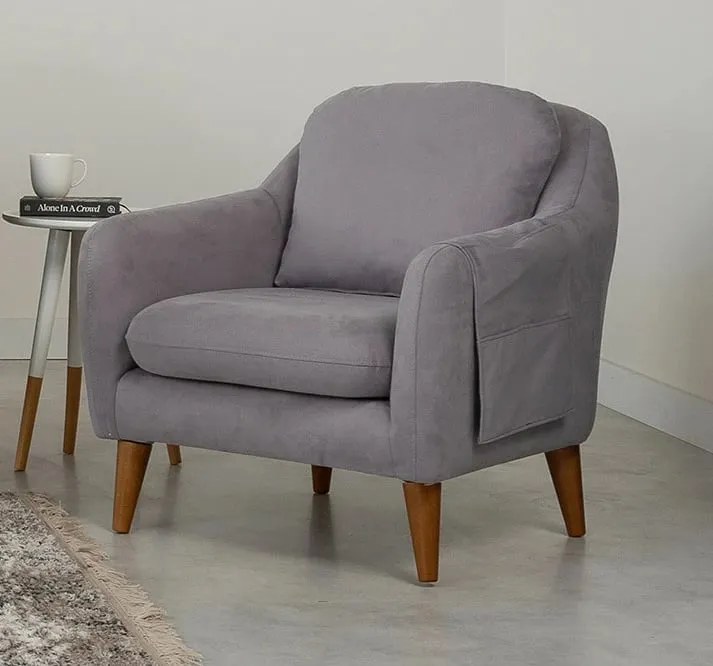 Set divani Atelier del Sofa, Sofia-TKM03-0701, ngjyrë gri - 3