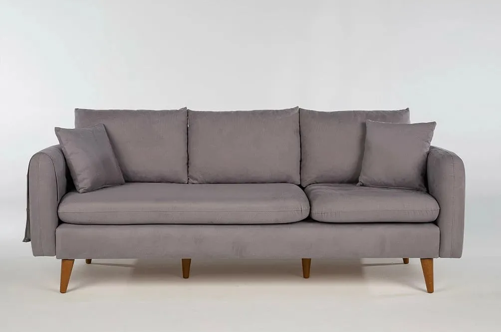 Set divani Atelier del Sofa, Sofia-TKM03-0701, ngjyrë gri - 4