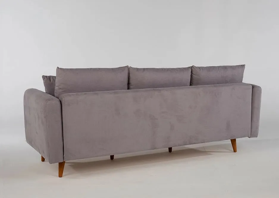 Set divani Atelier del Sofa, Sofia-TKM03-0701, ngjyrë gri - 7