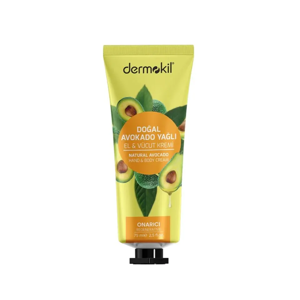 Krem për duar & trup me avokado Dermokil, 75ml - 1