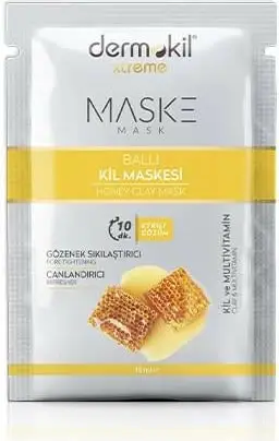 Maskë mjalti nga argjila Dermokil, 15 ml