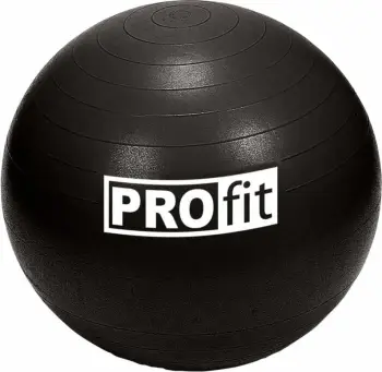 Top Fitnesi PROfit 85cm me ngjyrë të zezë dhe pompë DK2102