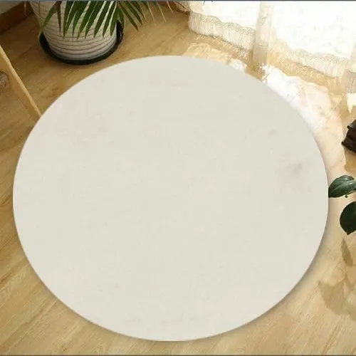 Qilim i bardhë, ovale, Conceptum Hypnose, 120 cm, plush - 1