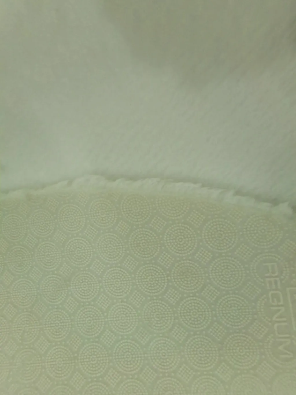 Qilim i bardhë, ovale, Conceptum Hypnose, 120 cm, plush - 2