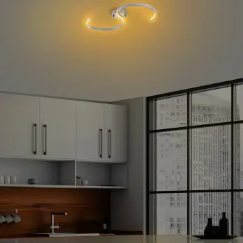 Llambë varëse moderne Opviq, krom, Es-13586