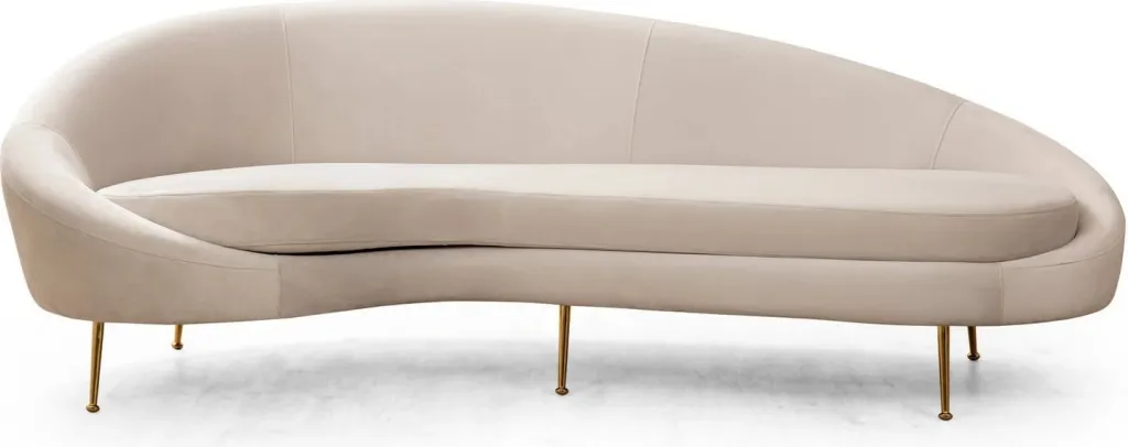 Divan treshe Atelier del Sofa, Eses majtas, bezhë - 7