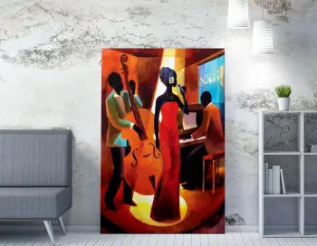 Pikturë dekorative në kanavacë Wallity, WY216, 70x100cm