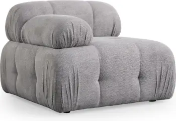 Karrige një vendëshe Atelier del Sofa, Petite 1R, ngjyrë gri e çelët