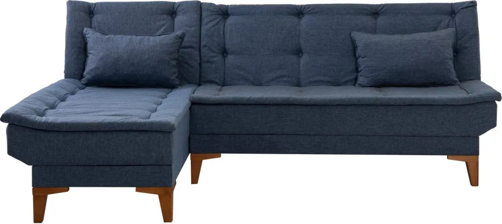 Kënd divan-krevat Atelier del Sofa, kënd majtas, ngjyrë kaltër e errët - 4