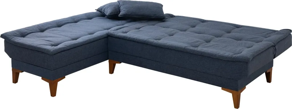 Kënd divan-krevat Atelier del Sofa, kënd majtas, ngjyrë kaltër e errët - 7