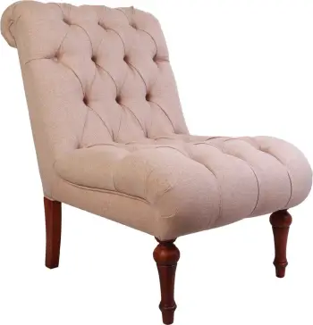 Karrige wing Atelier del Sofa, San Jose, ngjyrë kafe e qumështit