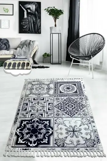 Qilim për korridor, shumëngjyrësh, Conceptum Hypnose, Tresse Corde Djt, 80x100cm