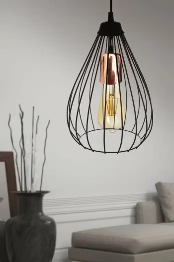 Llambë tavani Opviq, model 205-P, metal i zi