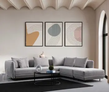 Këndare Atelier del Sofa, Loop 12, ngjyrë gri e çelët