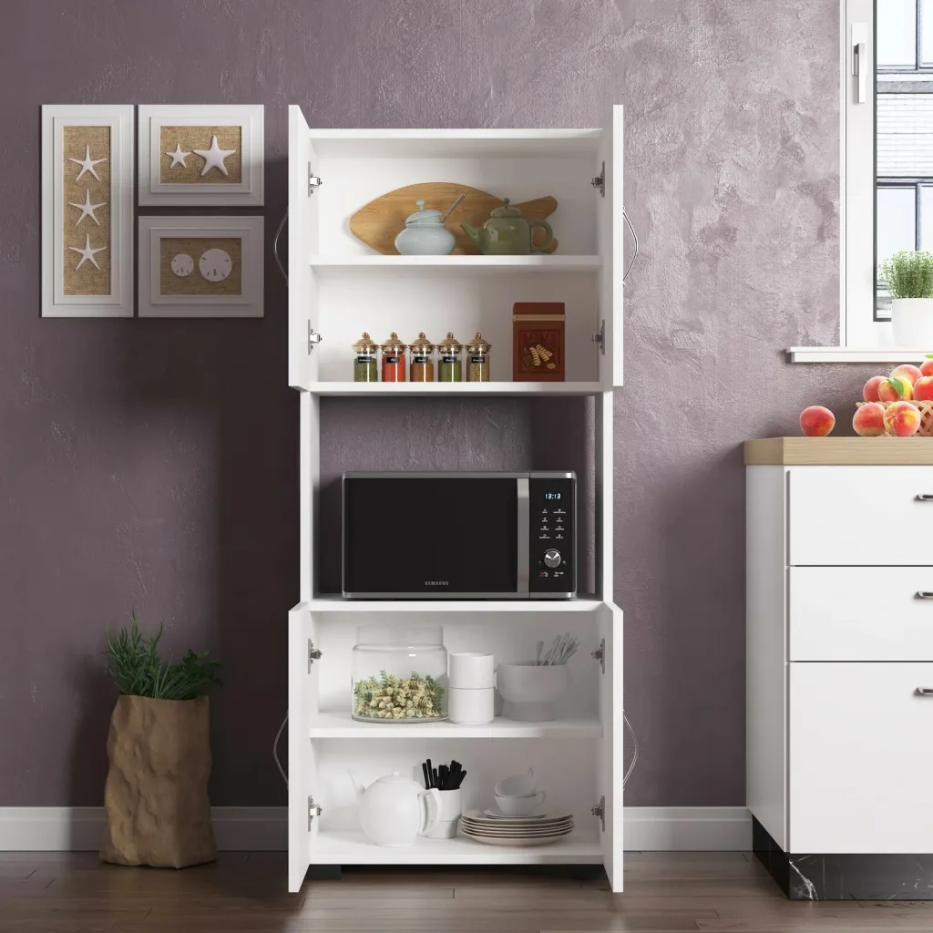 Dollap multifunksional Hanah Home, FRN-12042, i bardhë - 3