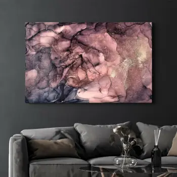 Pikturë dekorative prej xhami të temperuar, shumëngjyrëshe, CAM-1093, 46x72cm