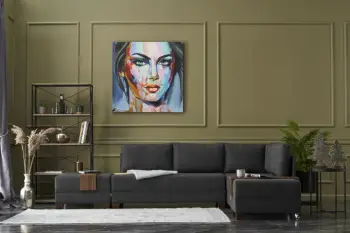 Kënd-sofë krevate Atelier del Sofa, Efsun, antracit
