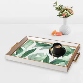 Tabaka xhami, shumëngjyrëshe, Aberto Design, TPG9822, 50x29x3.5 cm