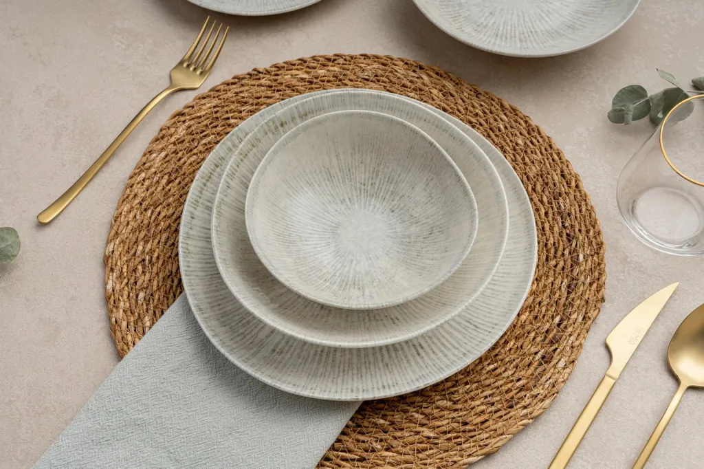 Set enësh për drekë (24 copë), Hermia, GBSRD24Y4R1401 - 2